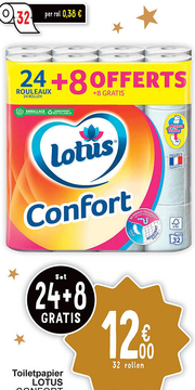 Aanbieding: Toiletpapier LOTUS Confort