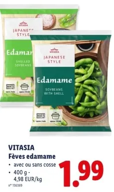 Offre: Fèves edamame