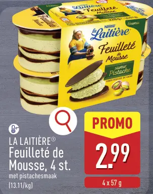 Promotie: LA LAITIÈRE® Feuilleté de Mousse