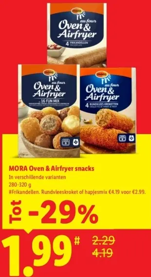 Aanbieding: Oven & Airfryer snacks
