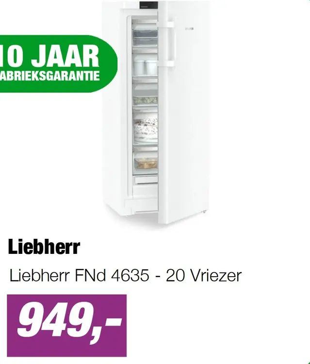 Aanbieding: Liebherr FNd 4635 - 20 Vriezer