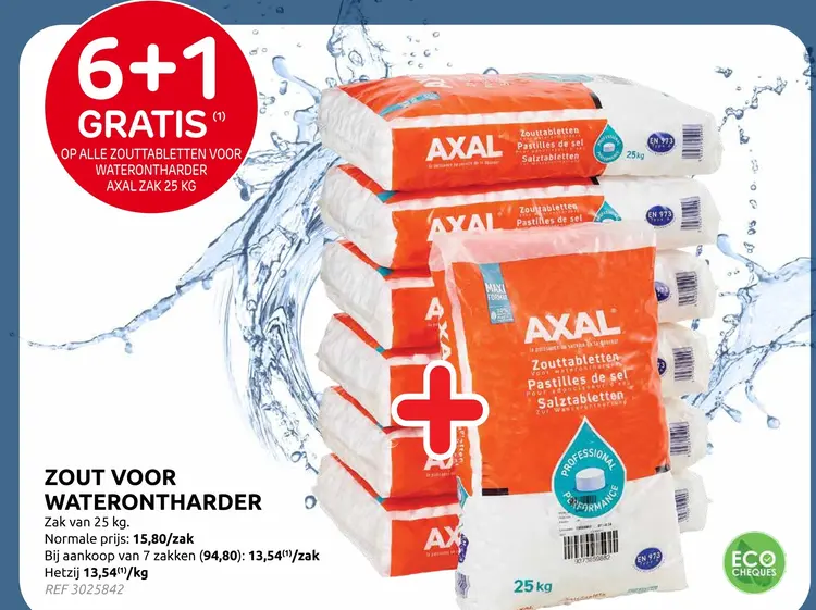 Promotie: Zout voor waterontharder