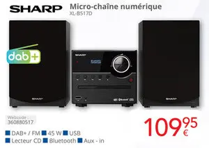 Offre: Micro-chaîne numérique XL-B517D