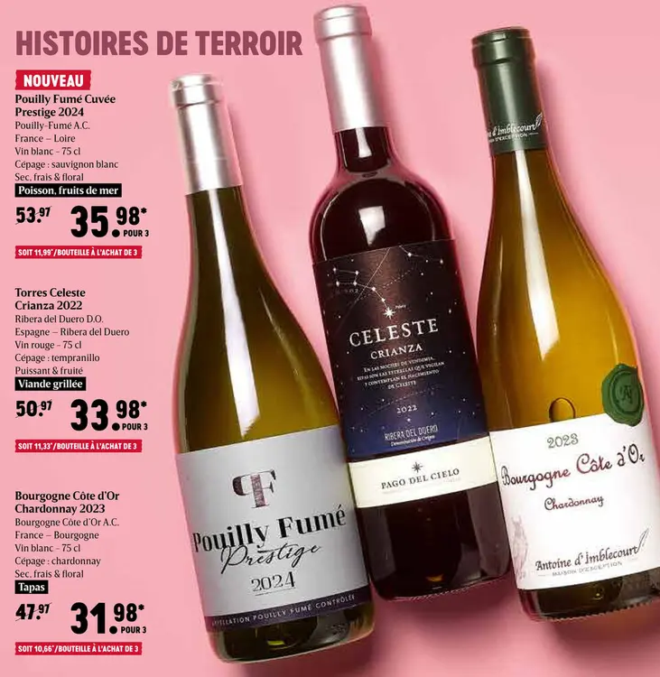 Offre: Pouilly Fumé Cuvée Prestige 2024