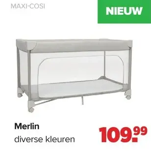 Promotie: Merlin campingbed