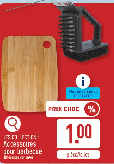 Offre: Accessoires pour barbecue