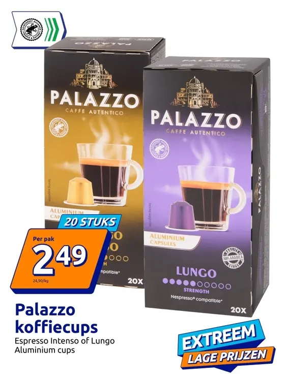 Aanbieding: Palazzo koffiecups