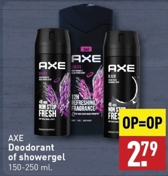 Aanbieding: AXE Deodorant of showergel