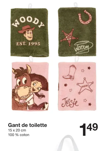 Offre: Gant de toilette