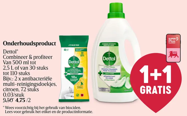 Promotie: Onderhoudsproduct