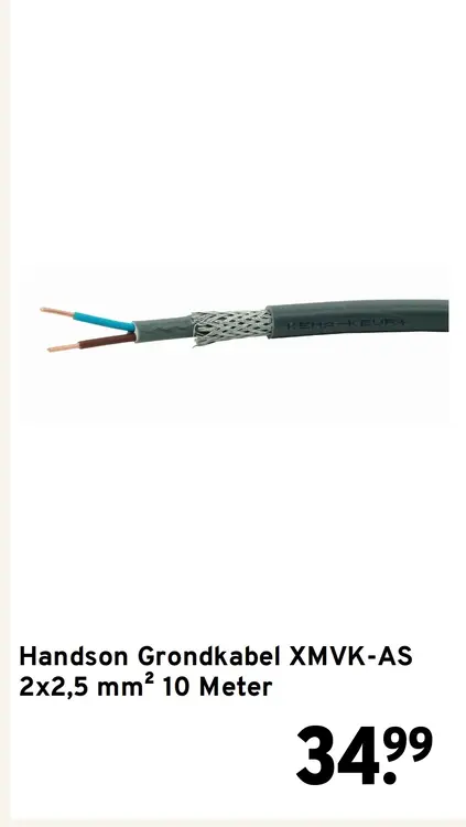 Aanbieding: Grondkabel XMVK-AS