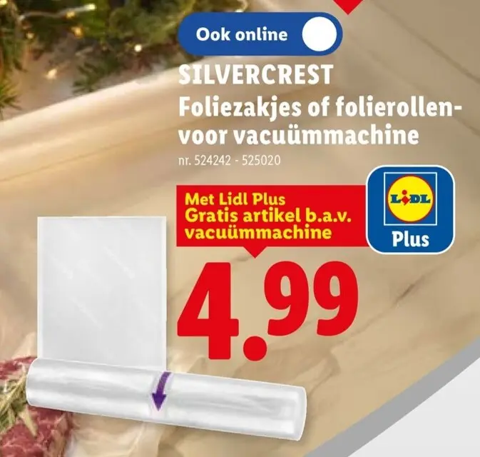 Promotie: SILVERCREST Foliezakjes of folierollen