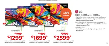 Aanbieding: 4K QNED MiniLED Smart-tv - QNED93A6A