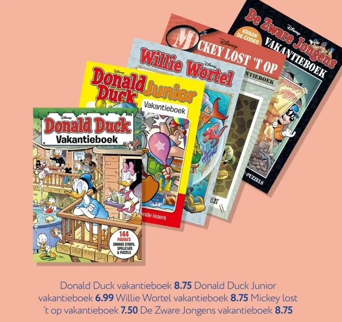 Aanbieding: Donald Duck vakantieboek