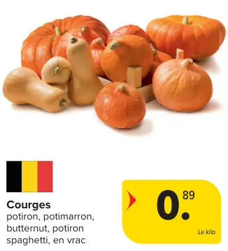 Offre: Courges