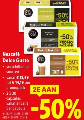Promotie: Dolce Gusto