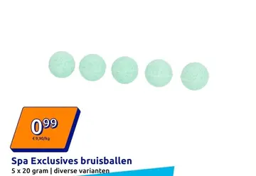 Aanbieding: Spa Exclusives bruisballen
