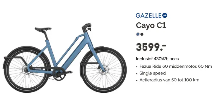 Aanbieding: Cayo C1