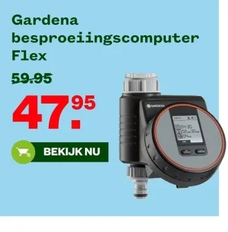 Aanbieding: Gardena besproeiingscomputer Flex