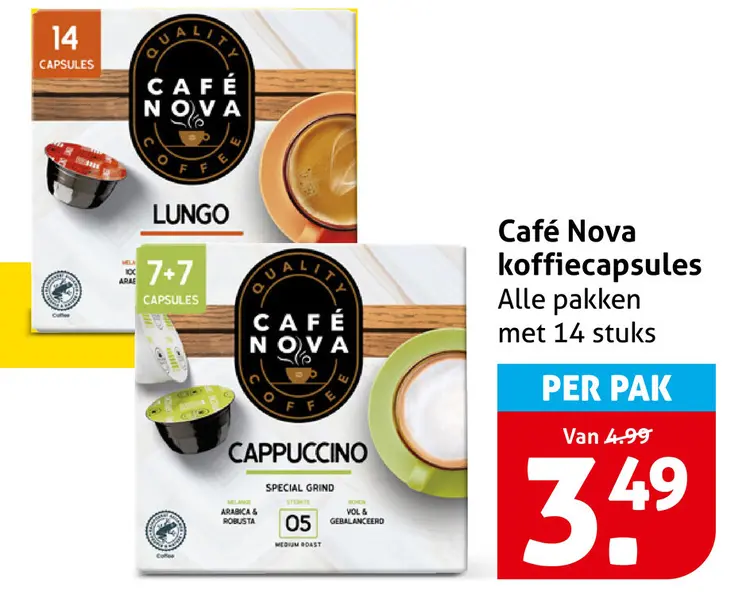 Aanbieding: Koffiecapsules