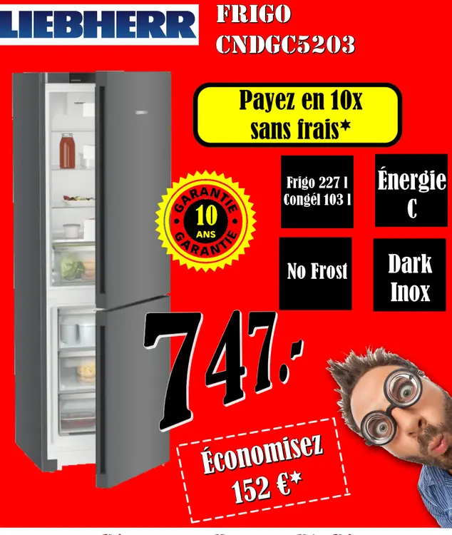 Promotie: Frigo Congél