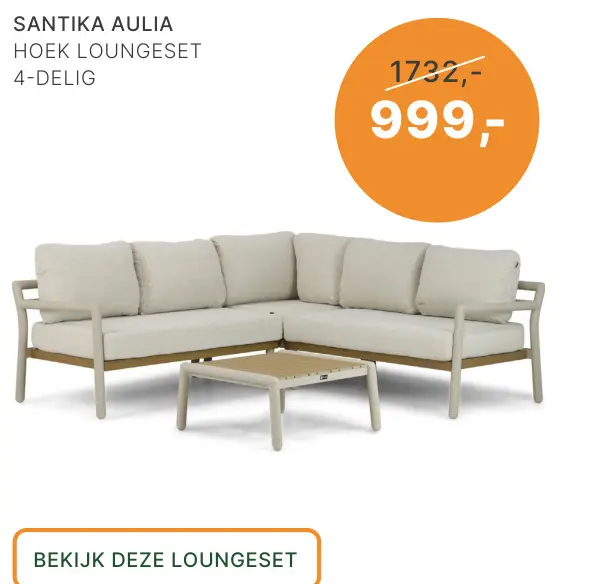 Aanbieding: Loungeset