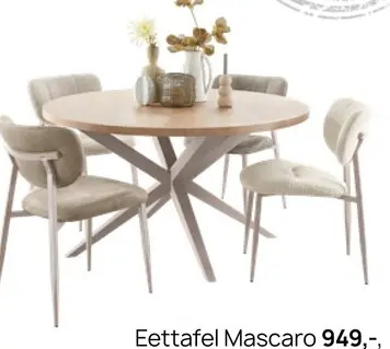 Aanbieding: Eettafel Mascaro