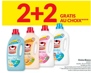 Offre: Omino Bianco Lessive