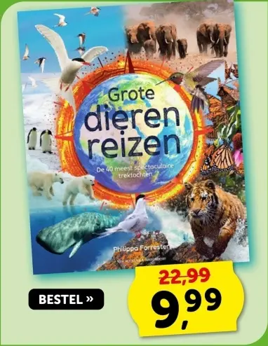 Aanbieding: Grote dieren reizen