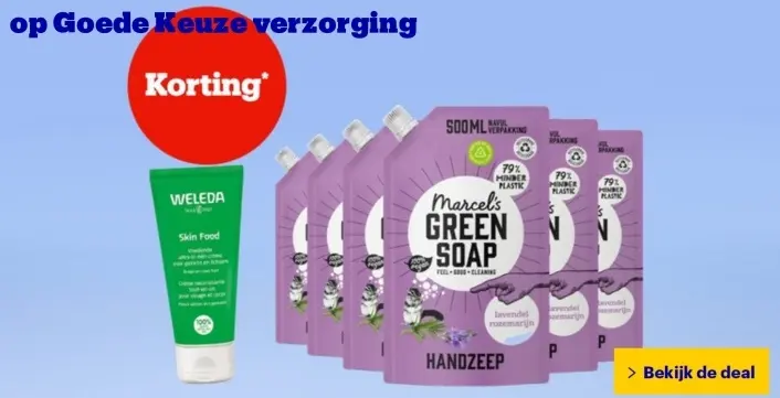 Aanbieding: Skin Food Marcel's Green Soap Handzeep