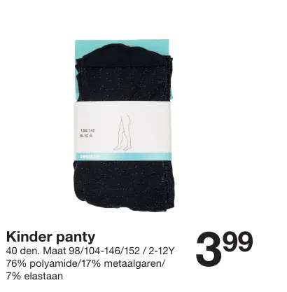 Aanbieding: Kinder panty