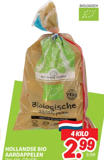 Aanbieding: Hollandse Bio Aardappelen