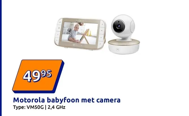 Aanbieding: babyfoon met camera