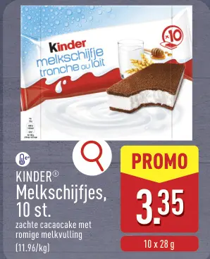 Promotie: Kinder® Melkschijfjes