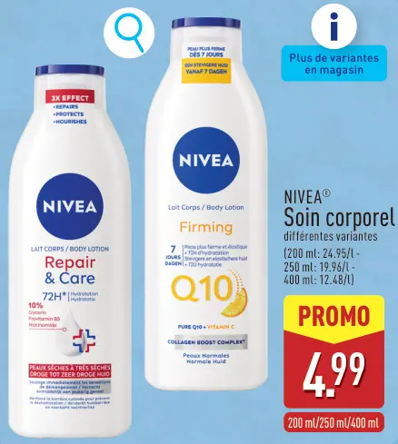 Offre: Soin corporel