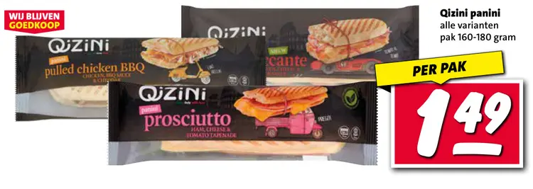 Aanbieding: Qizini panini
