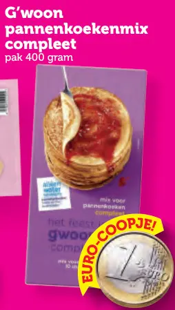 Aanbieding: Pannenkoekenmix compleet