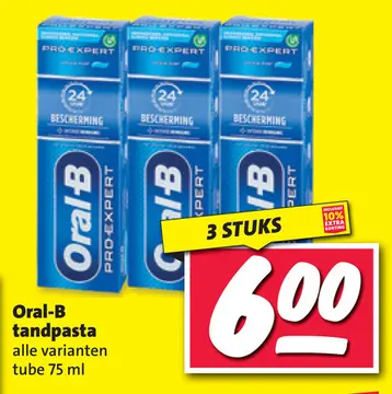 Aanbieding: Oral-B tandpasta