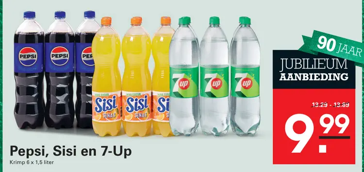 Aanbieding: Pepsi, Sisi en 7-Up
