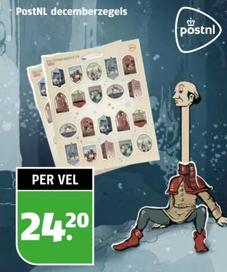 Aanbieding: PostNL decemberzegels