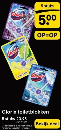 Aanbieding: Toiletblokken