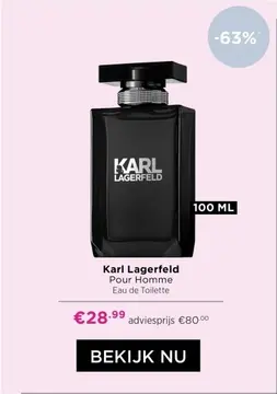 Aanbieding: Karl Lagerfeld Pour Homme