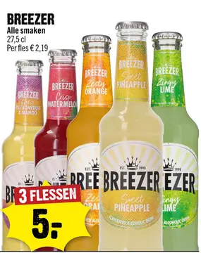 Aanbieding: BREEZER en PREMIX BLIK