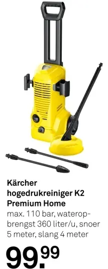 Aanbieding: Hogedrukreiniger K2 Premium Home
