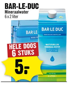 Aanbieding: Mineraalwater