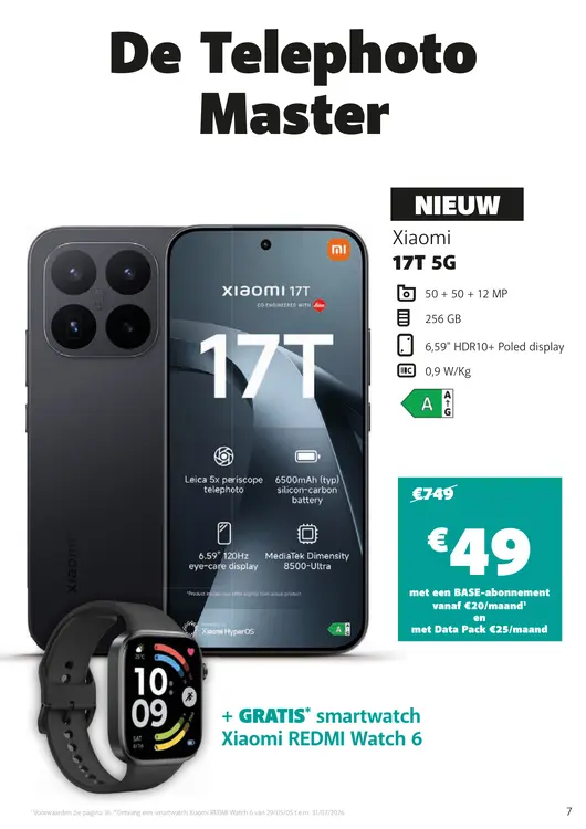 Promotie: Xiaomi 17T 5G