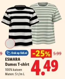 Aanbieding: Dames T-shirt
