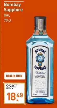 Aanbieding: Bombay Sapphire
