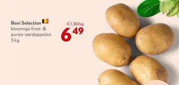 Aanbieding: Boni Selection bloemige friet- & puree-aardapelen