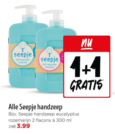 Aanbieding: Seepje handzeep